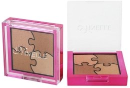 Духи, Парфюмерия, косметика Пудра компактная 4-х цветная - Ninelle Puzzle Compact Powder