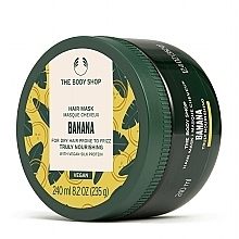 Маска для волосся "Банан" - The Body Shop Banana Truly Nourishing Hair Mask — фото N1
