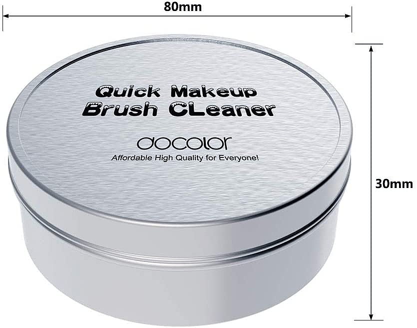 Контейнер для быстрого очищения кистей - Docolor Makeup Brush Quick Cleaner — фото N3