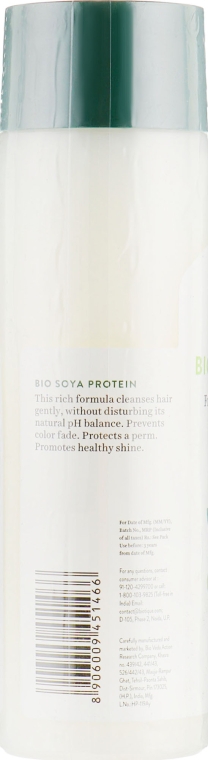 Восстанавливающий балансировочный шампунь мягкого воздействия "Био Соевые Белки" - Biotique Bio Soya Protein Fresh Balancing Shampoo — фото N5