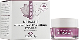 Крем для кожи вокруг глаз с пептидами и коллагеном - Derma E Skin Restore Advanced Peptide & Collagen  — фото N5