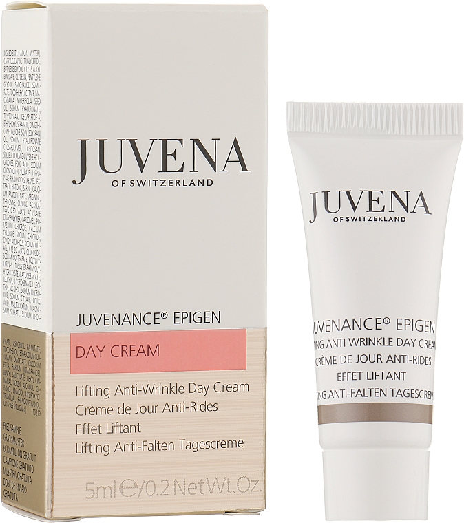 Денний ліфтинг-крем від зморщок - Juvena Epigen Lifting Day Cream (міні) — фото N2