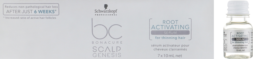 Сыворотка для активации роста волос - Schwarzkopf Professional Bonacure Scalp Genesis Root Activating Serum — фото N1