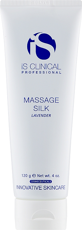 Масажний гель "Лаванда" - IS CLINICAL Massage Silk Lavende — фото N1