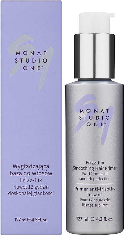 Разглаживающий праймер для волос - Monat Studio One Frizz-Fix Smoothing Hair Primer — фото N2
