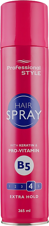 Лак для волос - Professional Style Extra Hold Hair Spray