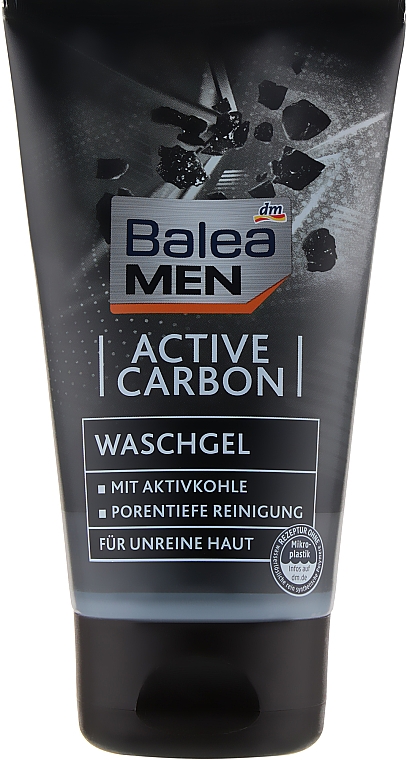 Чоловічий гель для тіла, обличчя й волосся - Balea Men Active Carbon — фото N1