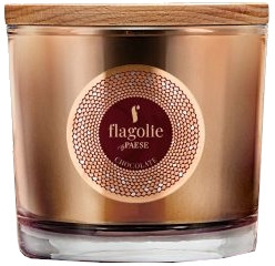 Ароматическая свеча в стакане "Шоколад" - Flagolie Fragranced Candle Chocolate — фото N1