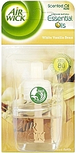 Парфумерія, косметика Змінний блок до освіжувача повітря "Біла ваніль" - Air Wick Essential Oils White Vanilla Bean Diffuseur Electrique