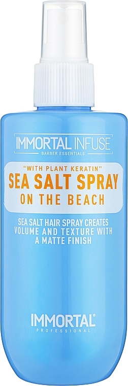 Морской солевой спрей для волос - Immortal Infuse Sea Salt Spray