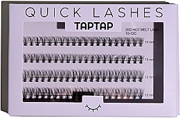 Парфумерія, косметика Накладні вії-пучки, 10-12 мм - Taptap 20D Hot Mell Lash 10-12 C