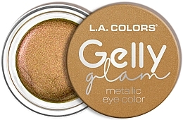 Парфумерія, косметика Тіні для очей - L.A. Colors Gelly Glam Metallic Eye Color