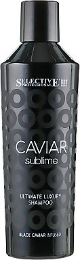 Шампунь для ослабленных волос - Selective Professional Caviar Sublime Ultimate Luxury Shampoo