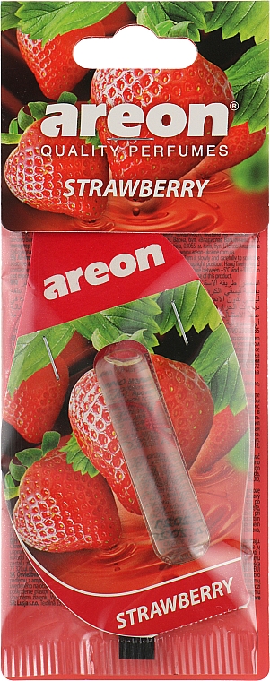 Ароматизатор для автомобіля - Areon Mon Liquid StrawBerry — фото N1