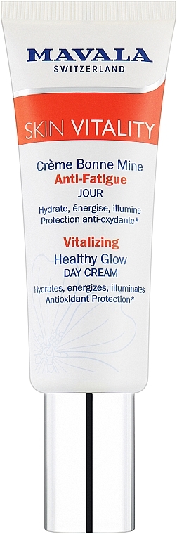 Стимулювальний денний крем для сяяння шкіри - Mavala Vitality Vitalizing Healthy Glow Cream (тестер) — фото N1