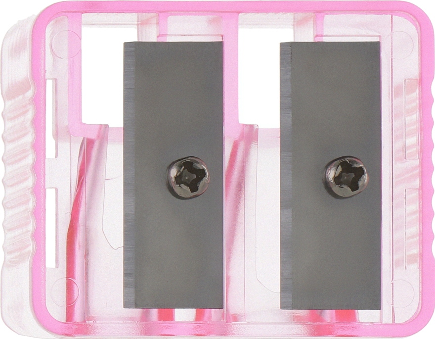 Точилка косметическая двойная 9199, розовая - SPL — фото N2