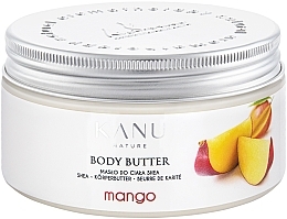 Духи, Парфюмерия, косметика Масло для тела "Манго" - Kanu Nature Mango Body Butter