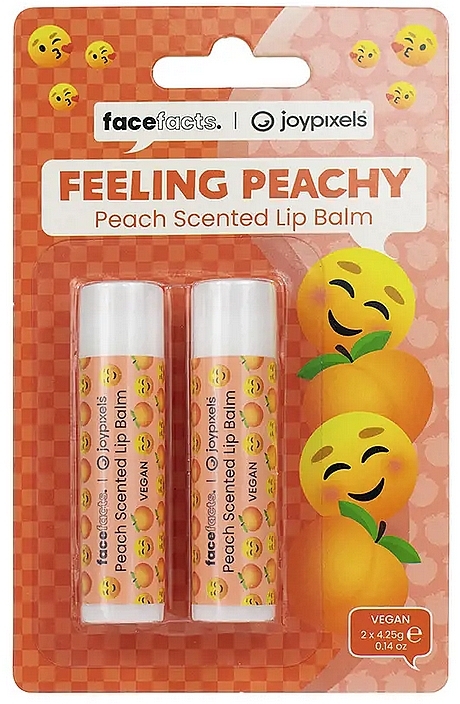 Бальзам для губ "Персик" - Face Facts Feeling Peachy Peach Lip Balm — фото N1