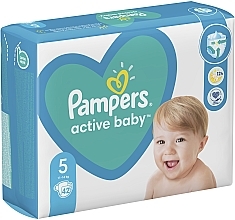 Підгузки Pampers Active Baby Junior 5 (11-16 кг), 42 шт. - Pampers — фото N3