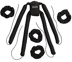 Парфумерія, косметика Багатострижневі бігуді для холодного завивання волосся, чорні - Glov Cool Curl Spider