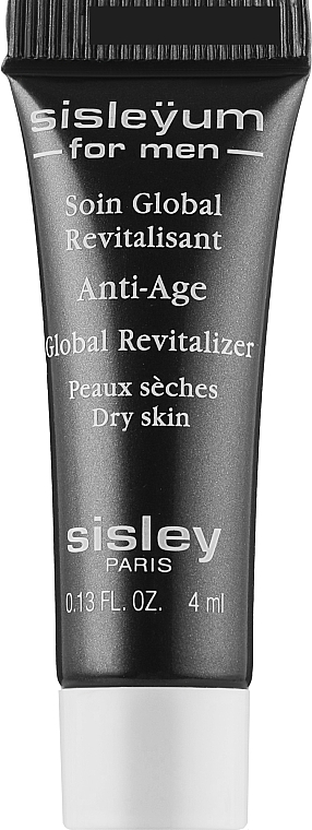 Мужской крем для лица - Sisley Sisleyum For Men Anti-Age Global Revitalizer Dry Skin (пробник)