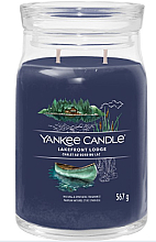 Ароматична свічка в банці "Lakefront Lodge", 2 ґноти - Yankee Candle Singnature — фото N2