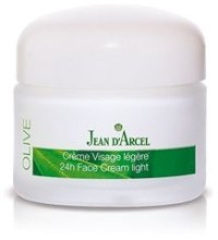 Парфумерія, косметика Легкий крем для обличчя 24 години - Jean DArcel 24h Face Cream Light