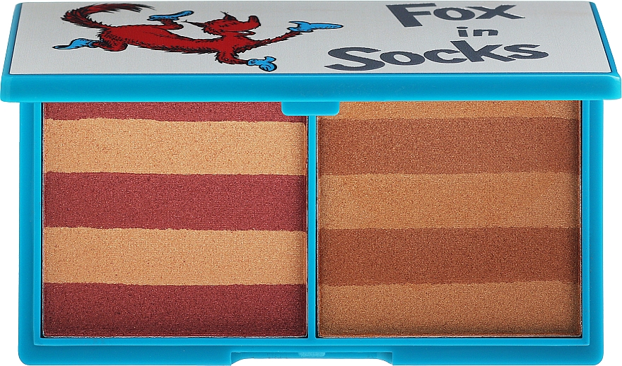 Палетка для контурингу обличчя - I Heart Revolution Dr. Seuss Fox in Sox Face Palette — фото N1