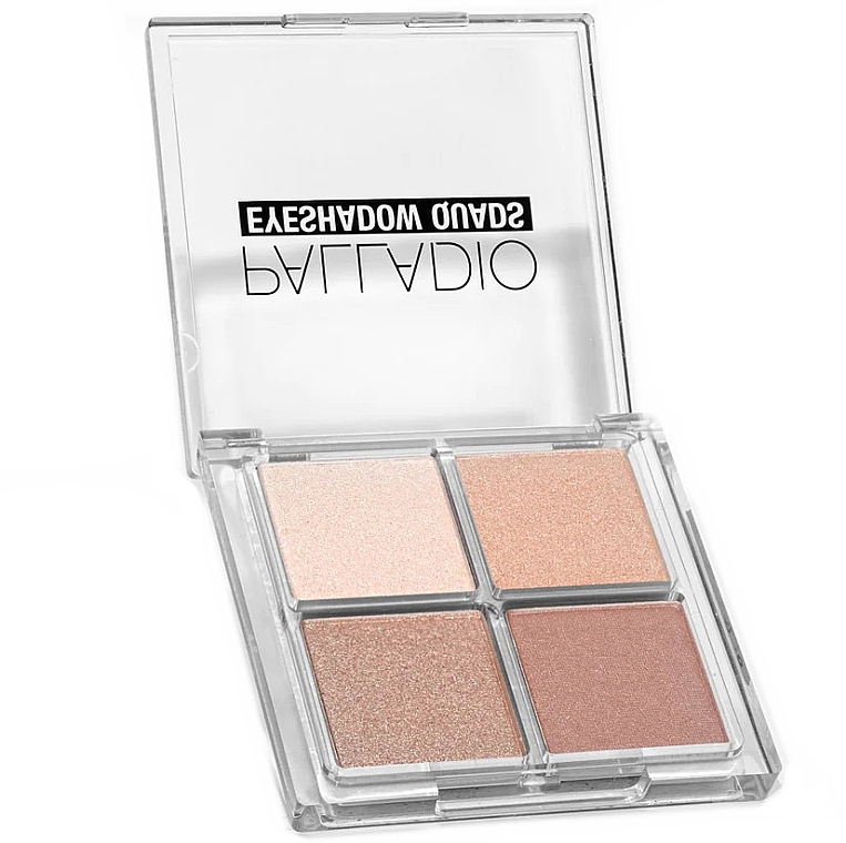 Тени для век - Palladio Eyeshadow Quads Botanical % Vitamin Infused — фото N2