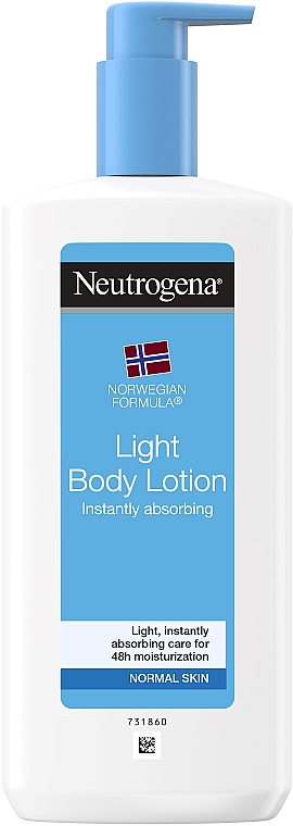 Лосьйон для тіла "Глибоке зволоження" - Neutrogena Light Body Lotion — фото N1