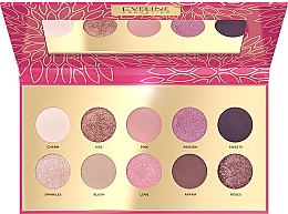 Духи, Парфюмерия, косметика Палетка теней для век - Eveline Cosmetics Romantic Eyeshadow Palette