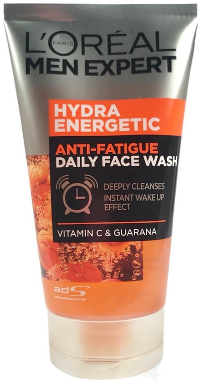 Гель для вмивання - L'Oreal Paris Men Expert Hydra Energetic Anti-Fatigue Face Wash — фото N1