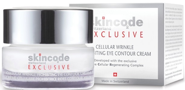 Клеточный крем для контура глаз - Skincode Exclusive Cellular Wrinkle Prohibiting Eye Contour Cream
