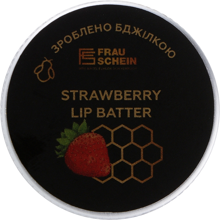 Баттер для губ "Клубника" - Frau Schein Lip Batter Strawberry — фото N2