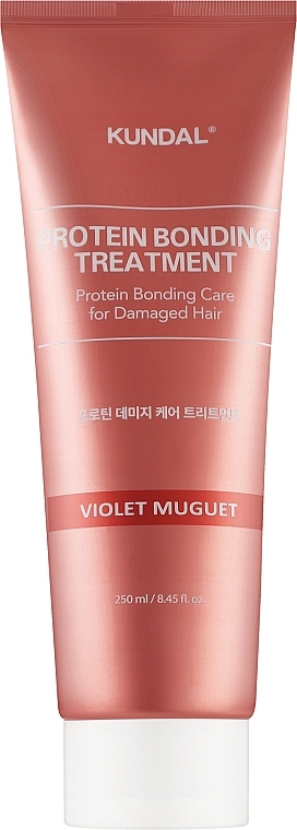 Маска для поврежденных волос "Violet Muguet" - Kundal Protein Bonding Treatment — фото N1