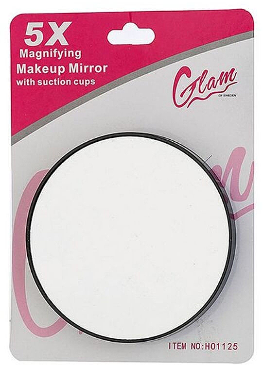 Зеркало с 5ти кратным увеличением на присоске - Glam Of Sweden 5x Magnifying Makeup Mirror — фото N1