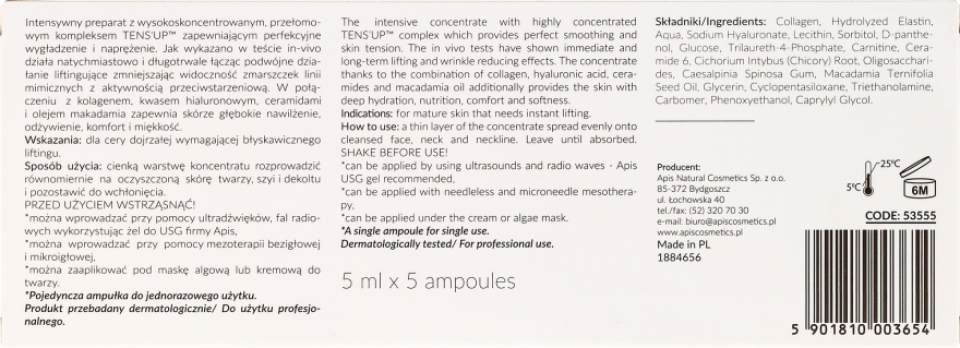 Концентрат для обличчя - APIS Professional Concentrate Ampule Ten's Up — фото N3