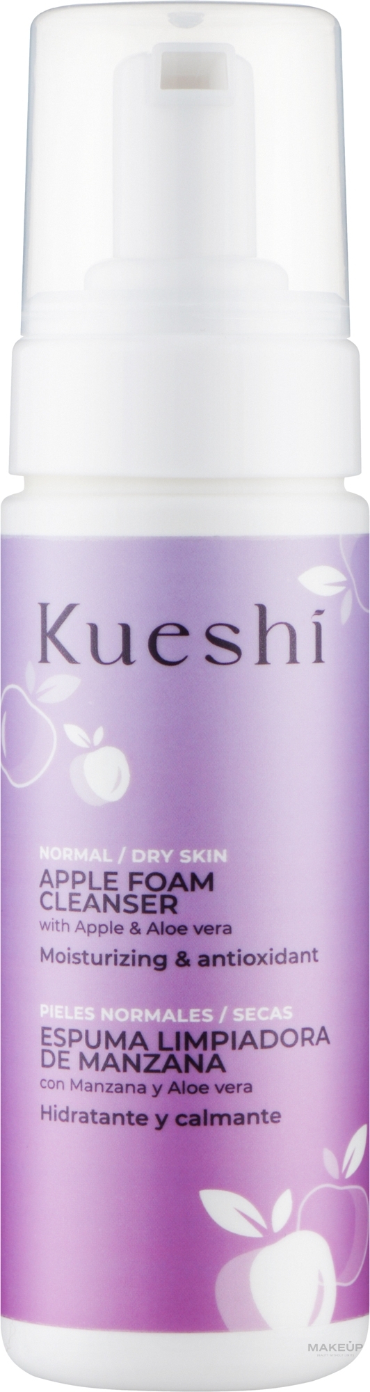 Пінка для очищення обличчя з екстрактом яблука - Kueshi Naturals Apple Foam Cleanser — фото 150ml