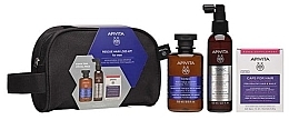 Духи, Парфюмерия, косметика Набор - Apivita Rescue Hair Loss Kit Men (shp/250ml + lot/150ml + supplement/30caps + bag)