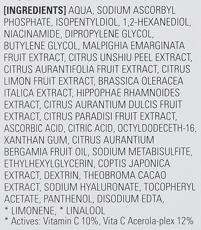 Концентрированная сыворотка с витамином С - Neogen Dermalogy Real Vita C Acerola-plex Serum — фото N4