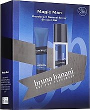 Парфумерія, косметика Bruno Banani Magic Man - Набір (sh/gel/50ml + deo/75ml)