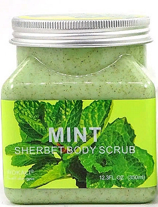 Скраб для тіла «М'ята» - Wokali Sherbet Body Scrub Mint