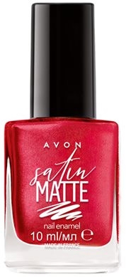 Лак для ногтей - Avon Satin Matte Nail Enamel — фото N1