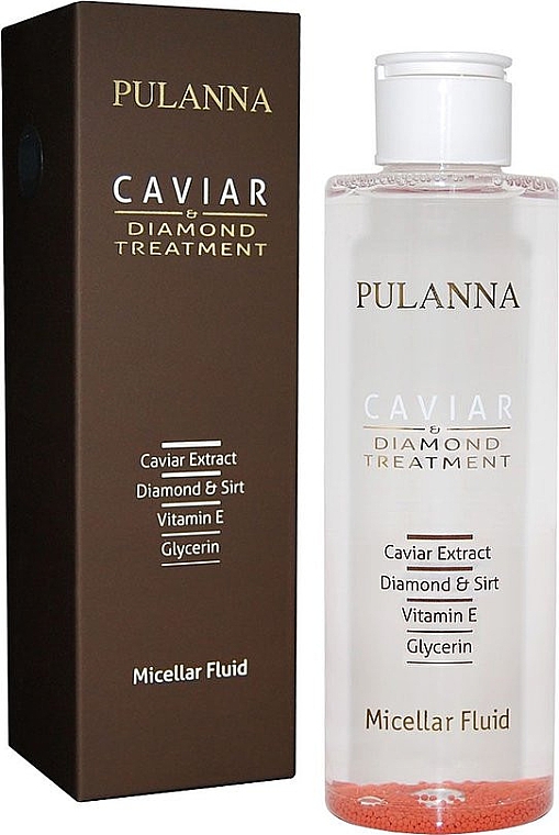 Міцелярна вода для зняття макіяжу - Pulanna Caviar Micellar Fluid — фото N1