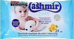 Влажные салфетки для детей, 24шт - Cashmir Baby Wet Wipes — фото N1