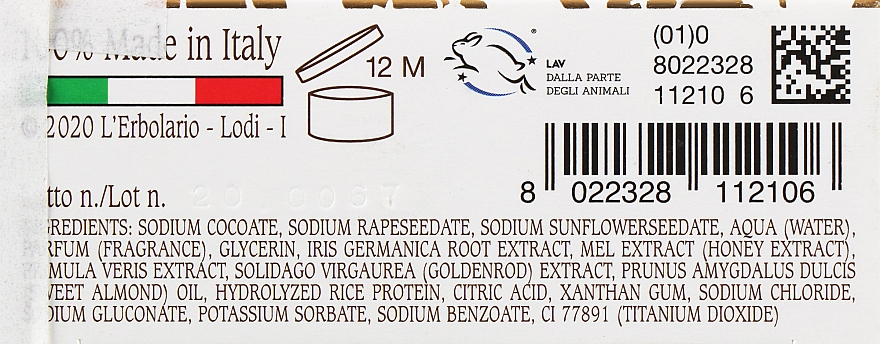 Ароматизированное мыло "Золотой букет" - L'Erbolario Body Soap — фото N3