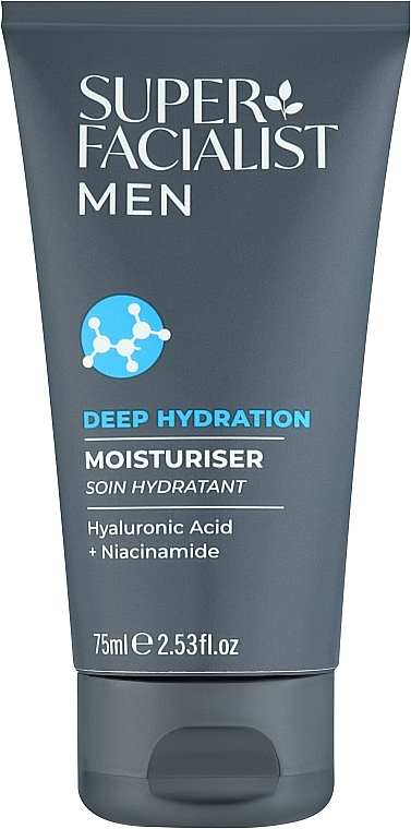 Крем дневной, антивозрастной "Глубокое увлажнение" для мужчин - Super Facialist For Men Deep Hydration Moisturiser  — фото N1