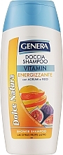 Шампунь для волосся й тіла "Цитрус і інжир" - Genera Doccia Shampoo Vitamin — фото N1