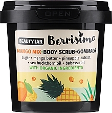 Скраб-гоммаж для тела - Beauty Jar Berrisimo Mango Mix Body Scrub-Gommage — фото N3