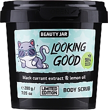 Скраб для тела "Экстракт черной смородины и масло лимона" - Beauty Jar Looking Good Black Currant Extract Body Scrub — фото N1